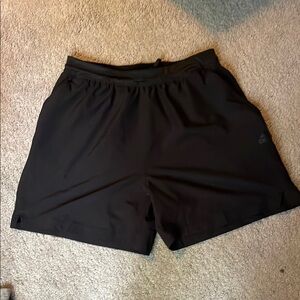 Men's Black Athletic Shorts